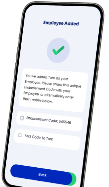 wagepay for business employee added